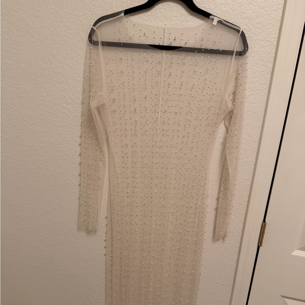 Pearl slip dress